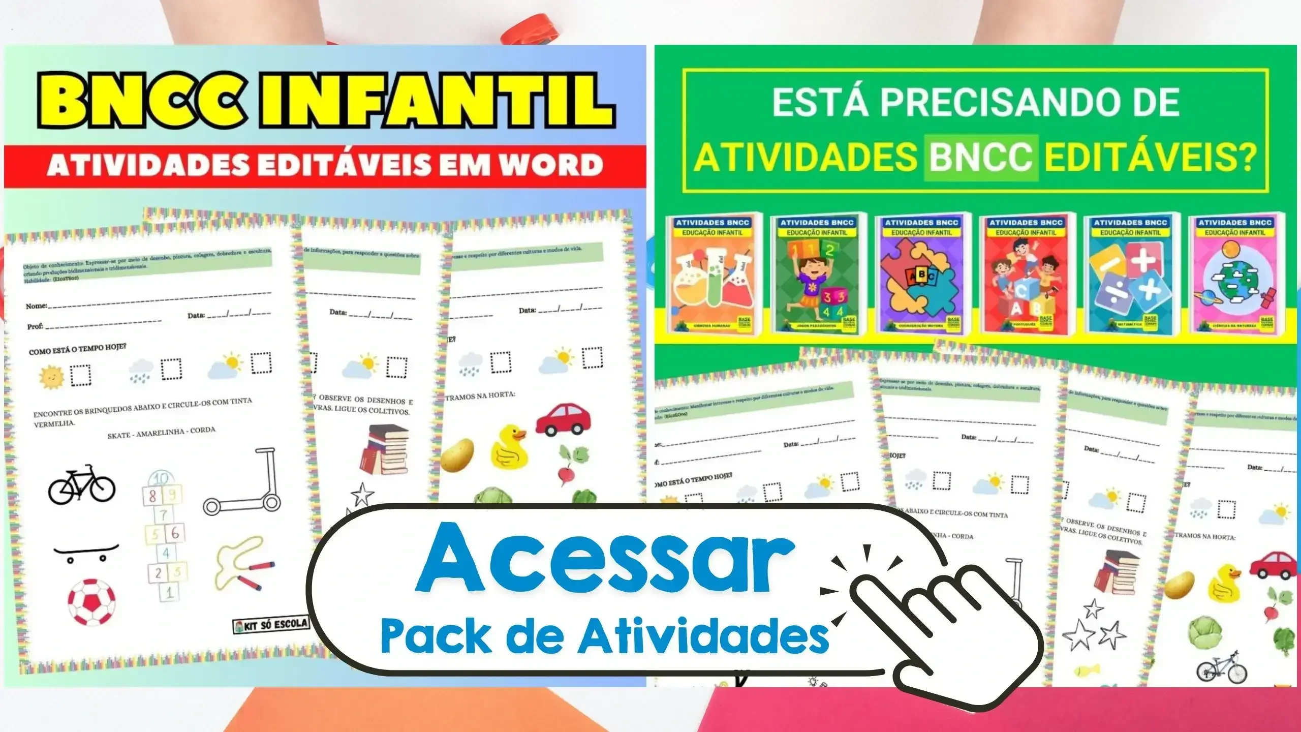 Atividades prontas para impressão com exercícios educativos e materiais didáticos.