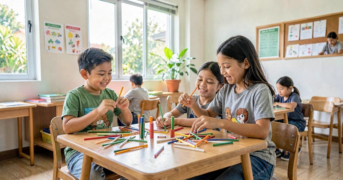 Brincadeiras de Construção com Palitos de Sorvete