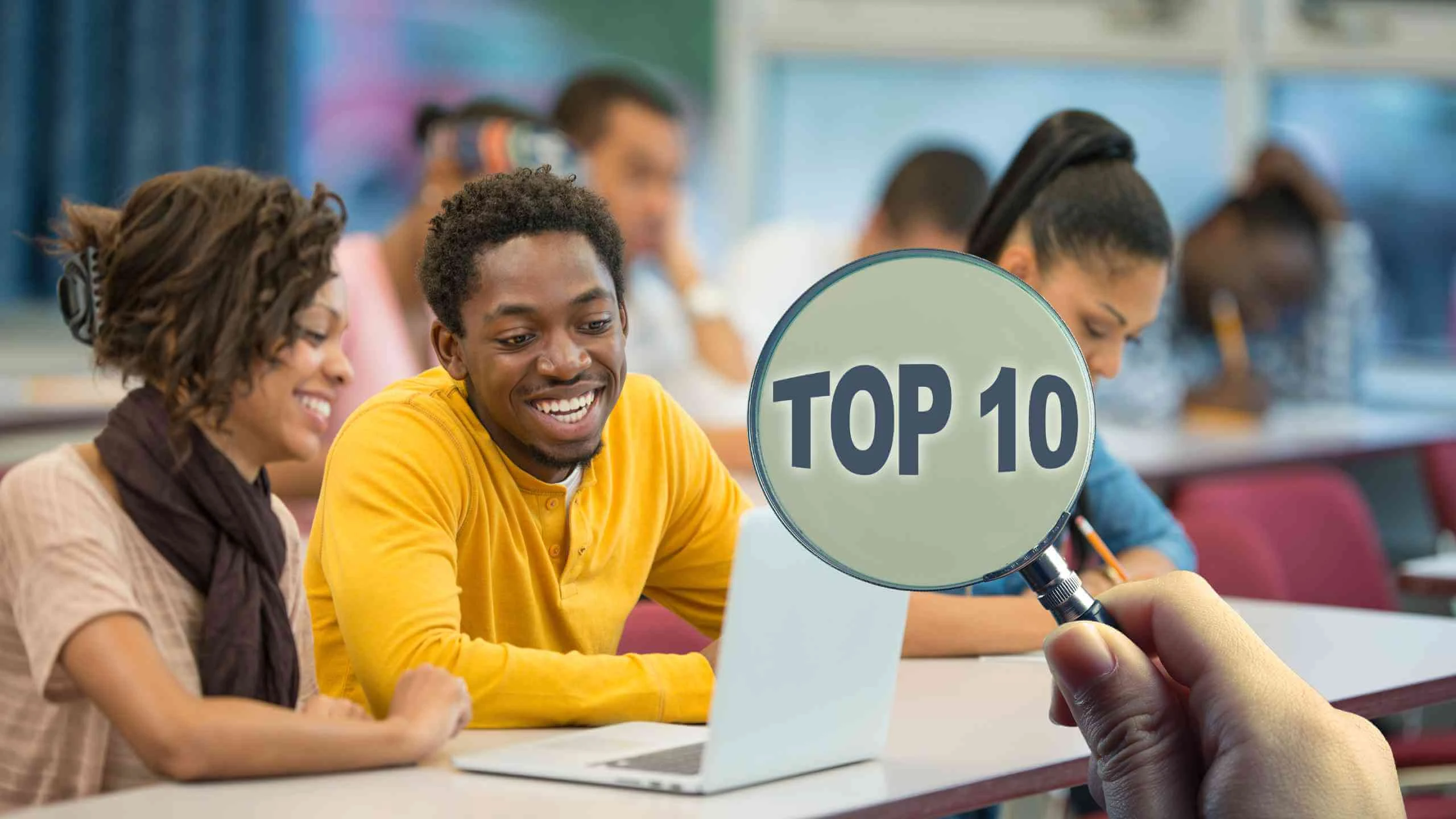 Imagem destacando as melhores faculdades para o curso de Pedagogia EAD, com opções de instituições de ensino superior.