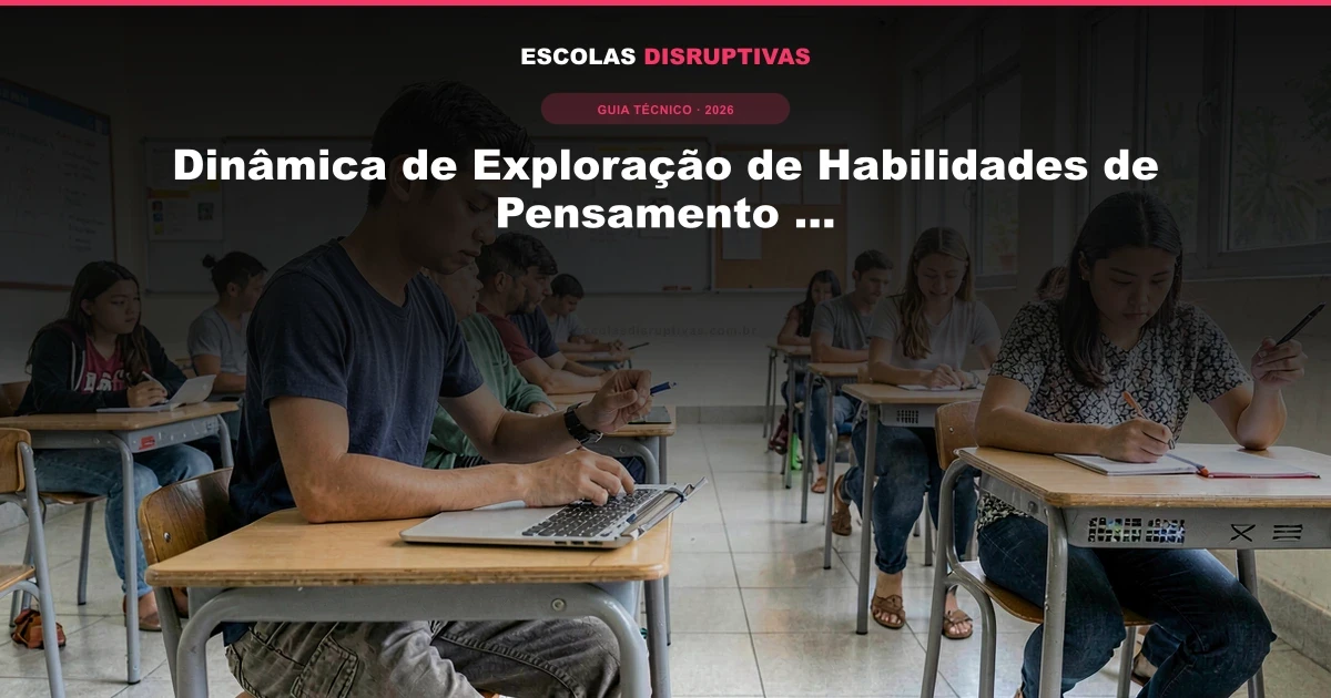 Dinâmica de Exploração de Habilidades de Pensamento Crítico