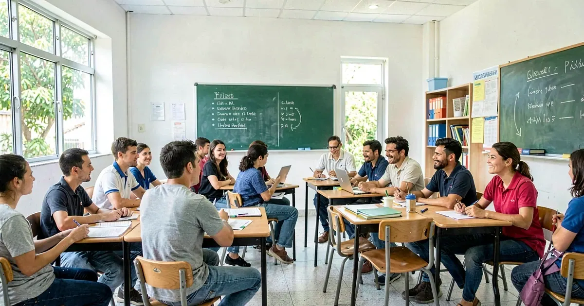 Dinâmica de Trabalho em Equipe para Ensino Médio