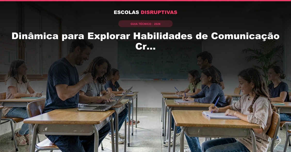 Dinâmica para Explorar Habilidades de Comunicação Criativa