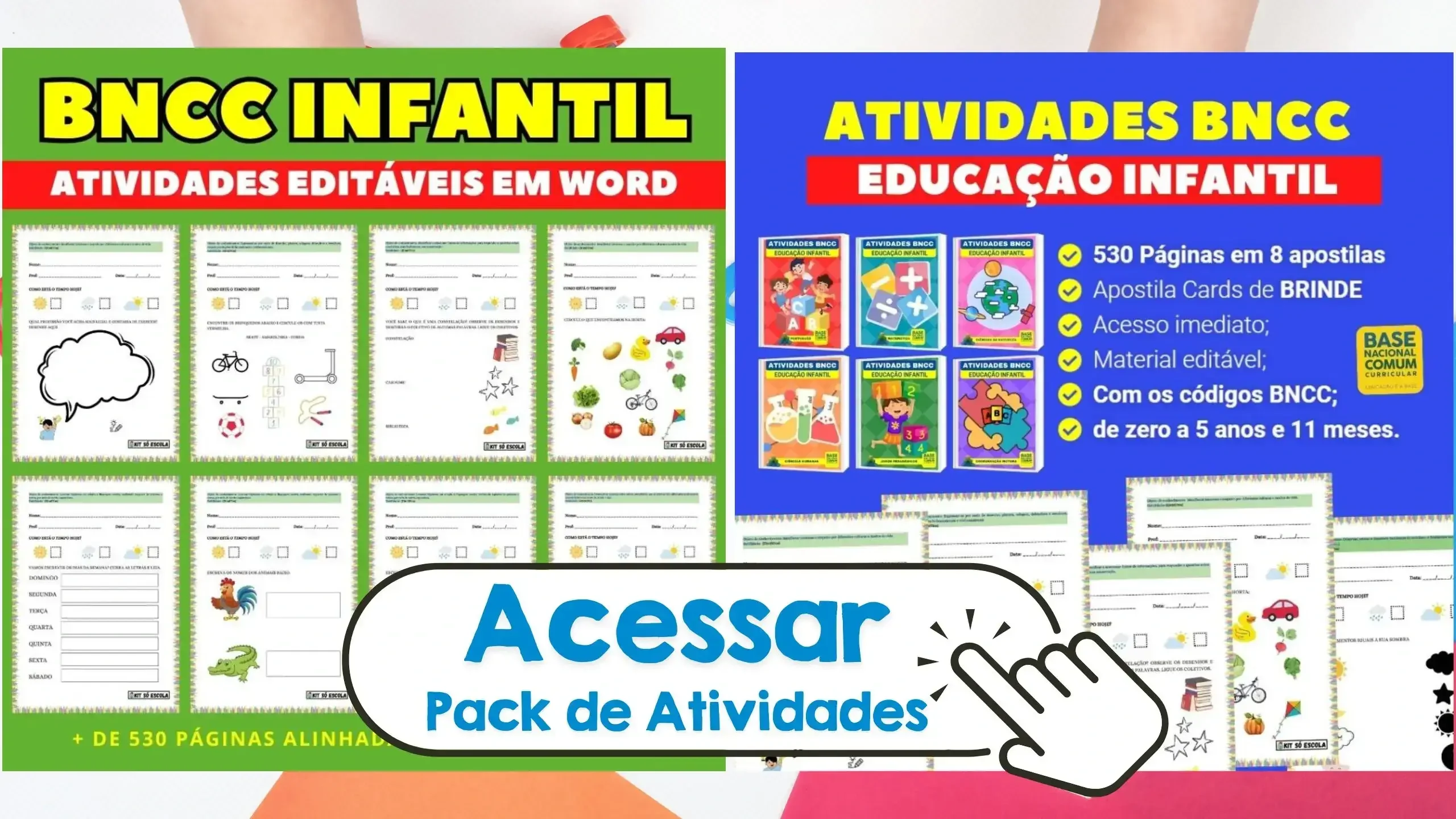 Atividades infantis prontas para imprimir, com exercícios lúdicos e educativos.