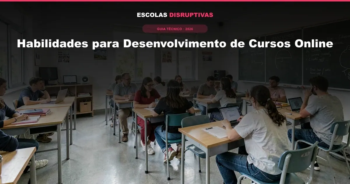Habilidades para Desenvolvimento de Cursos Online