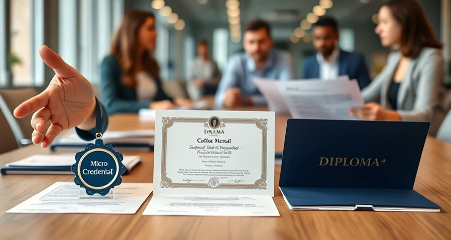 microcredenciais: Diferença entre microcredencial, certificado e diploma