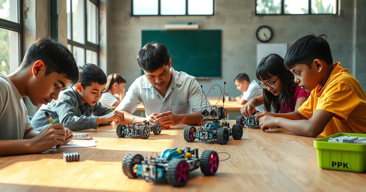 Robótica educacional em escolas públicas: como começar com pouco orçamento