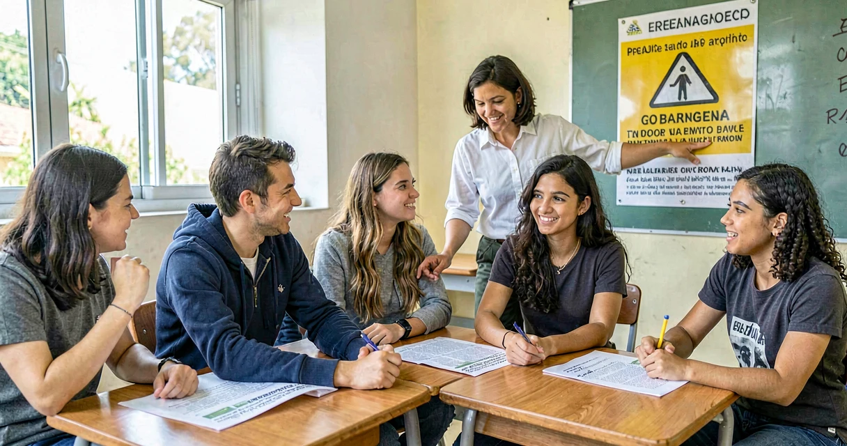 plano de aula fake news em inglês: alunos do 9º ano comparando textos jornalísticos