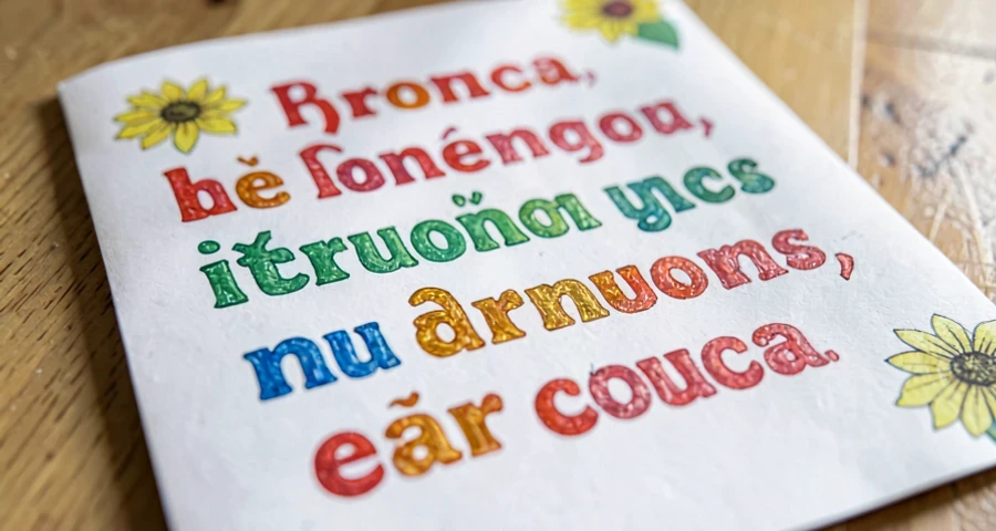 cartaz ilustrado com parlenda tradicional usada em atividade de rimas na pré-escola