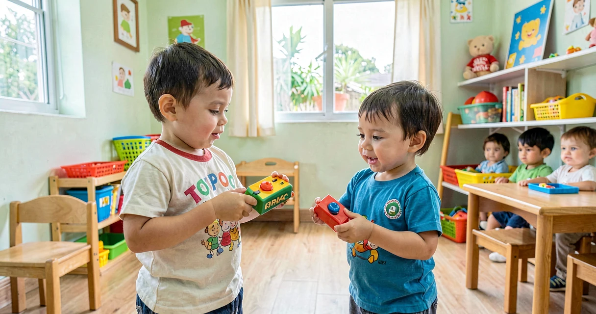plano de aula qual é mais pesado: crianças da creche comparando peso de dois objetos