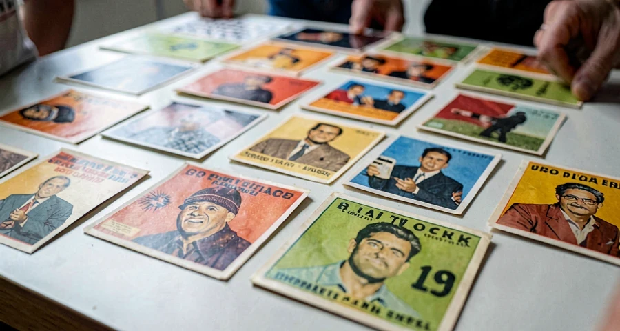 cartões representando grupos sociais e políticos do brasil no início dos anos 1960