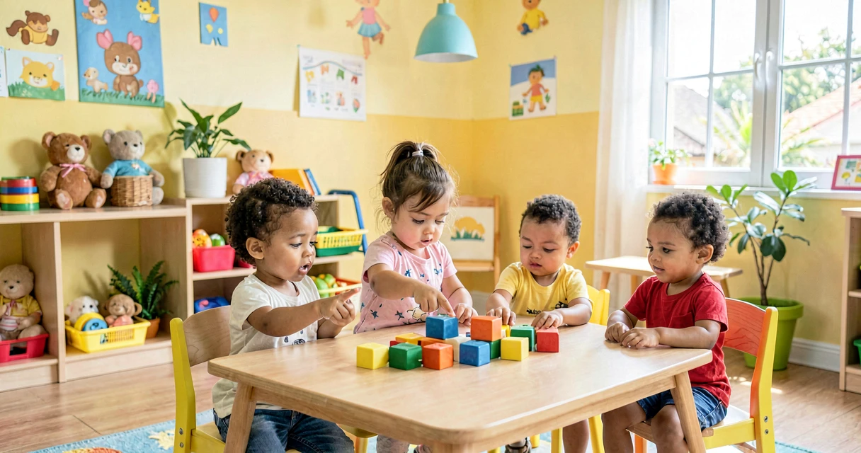 plano de aula o objeto que não combina: crianças da creche identificando objeto diferente em conjunto