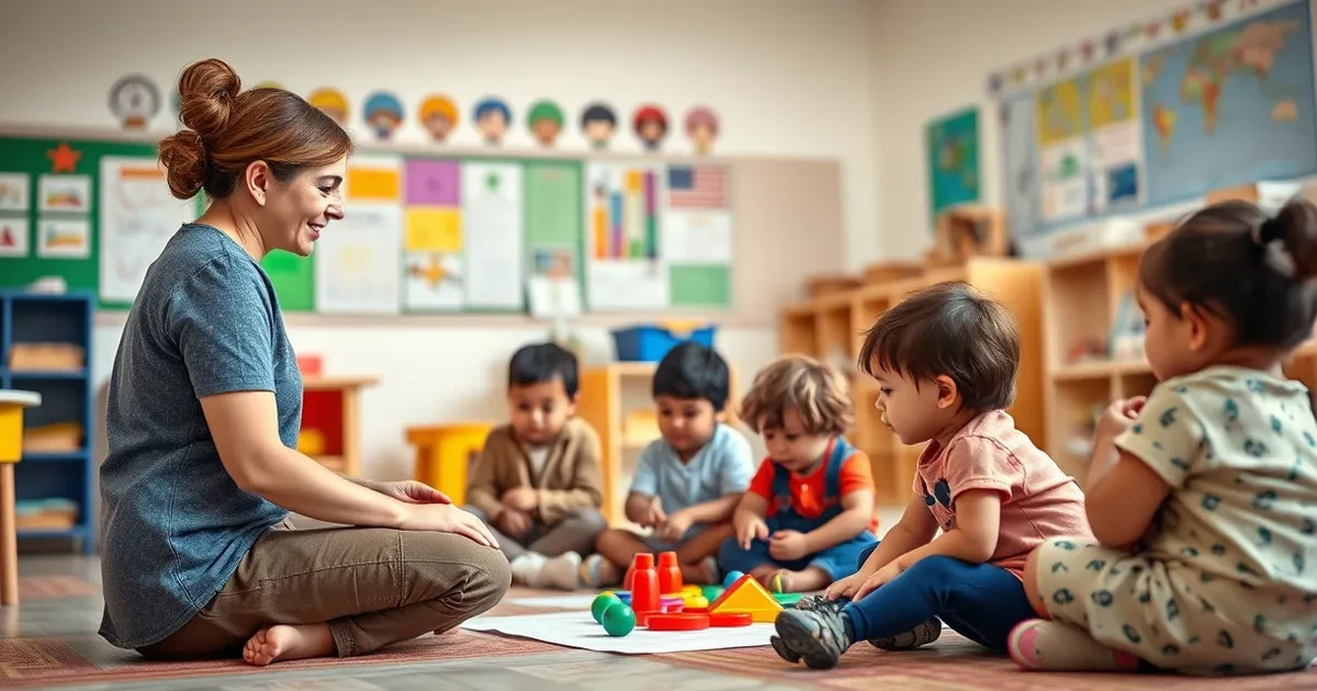 Professor da educação infantil: cenário de trabalho na escola