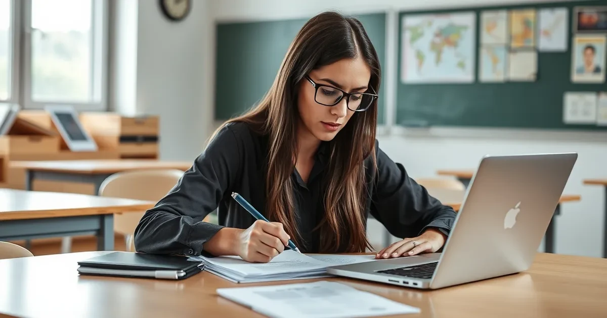 Professor do ensino médio: rotina profissional e preparo do trabalho